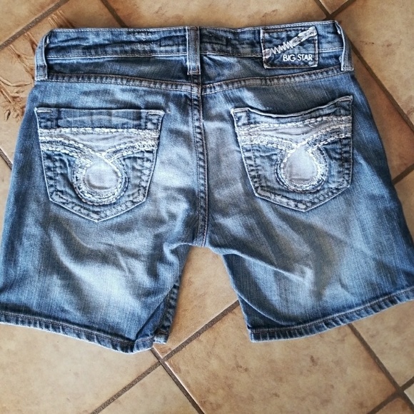 big star jean shorts